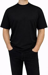 Men's Oversized T-Shirt, Premium 220g Cotton T Shirt, Relaxed Fit Tshirt for Comfort and Airflow