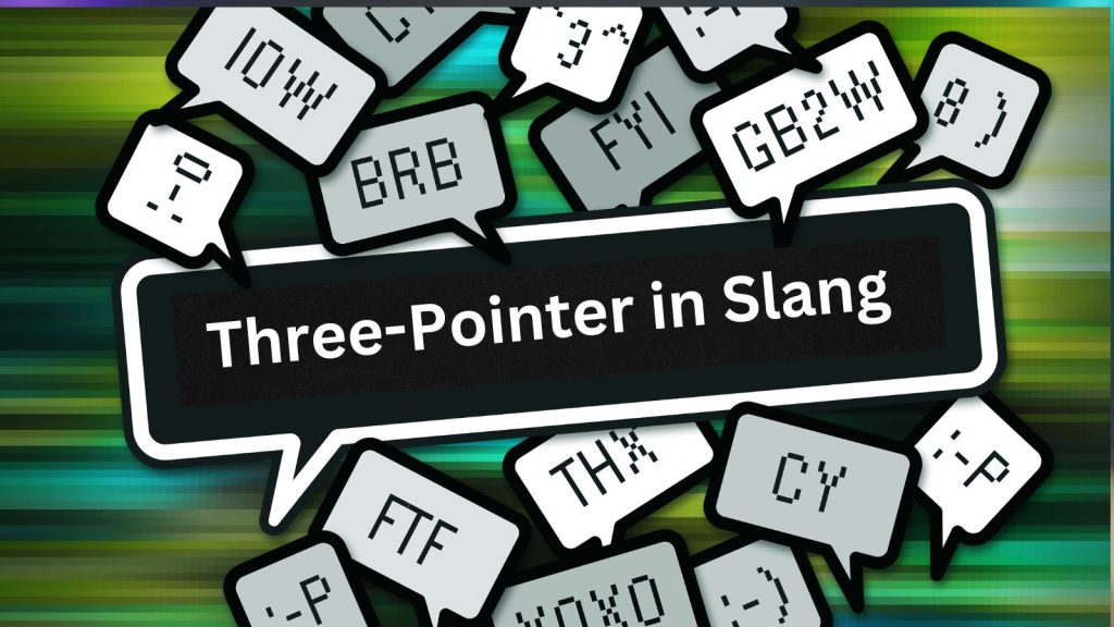 Three-Pointer in Slang: The Ultimate Hoops Term